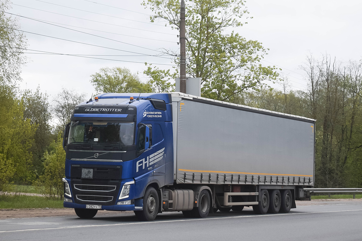 Томская область, № С 082 РХ 70 — Volvo ('2020) FH.460 [X9P]; Volvo ('2012) FH "Unlimited Edition" (Тверская область)