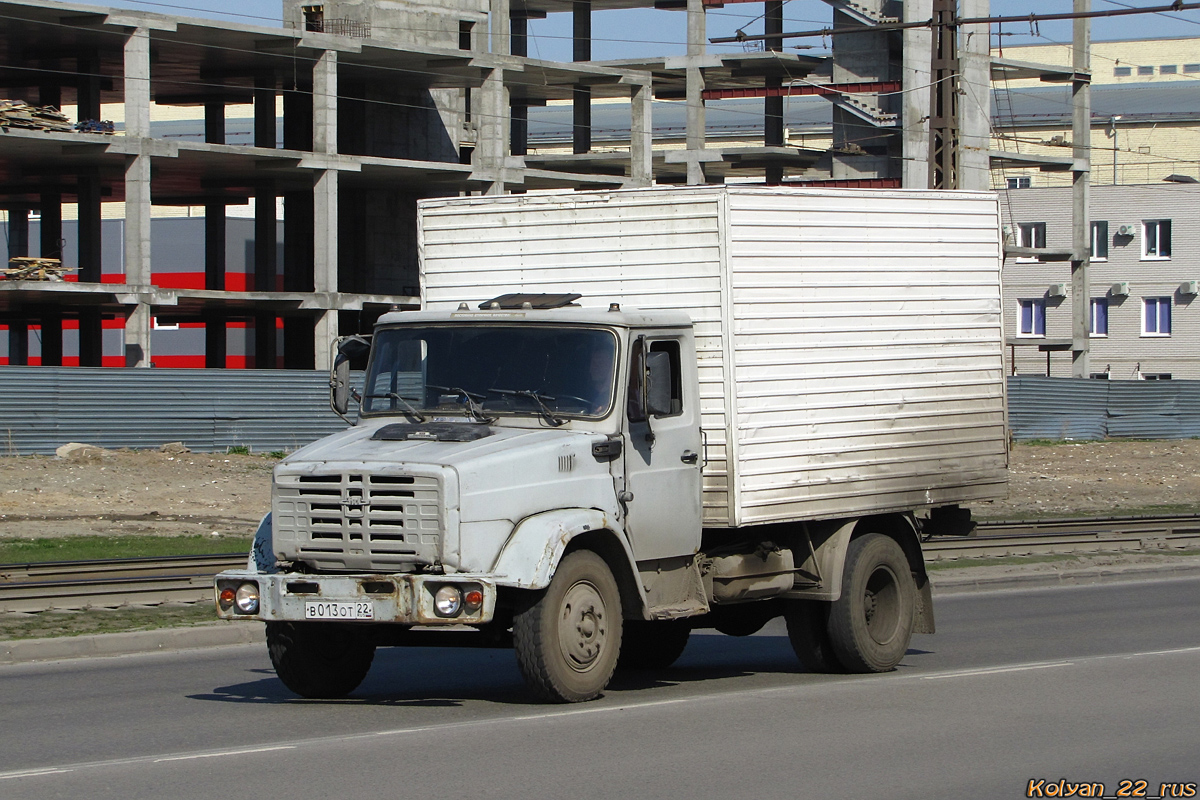 Алтайский край, № В 013 ОТ 22 — ЗИЛ-433360 Алтайский край, № В 013 ОТ 22 — ЗИЛ-433360