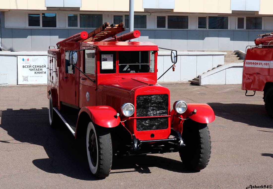 Красноярский край, № (24) Б/Н 0056 — УралЗИС-5М; Красноярский край — Выставка пожарной техники в честь 375-летия Пожарной охраны России — 2024 Красноярский край, № (24) Б/Н 0056 — УралЗИС-5М; Красноярский край — Выставка пожарной техники в честь 375-летия Пожарной охраны России — 2024