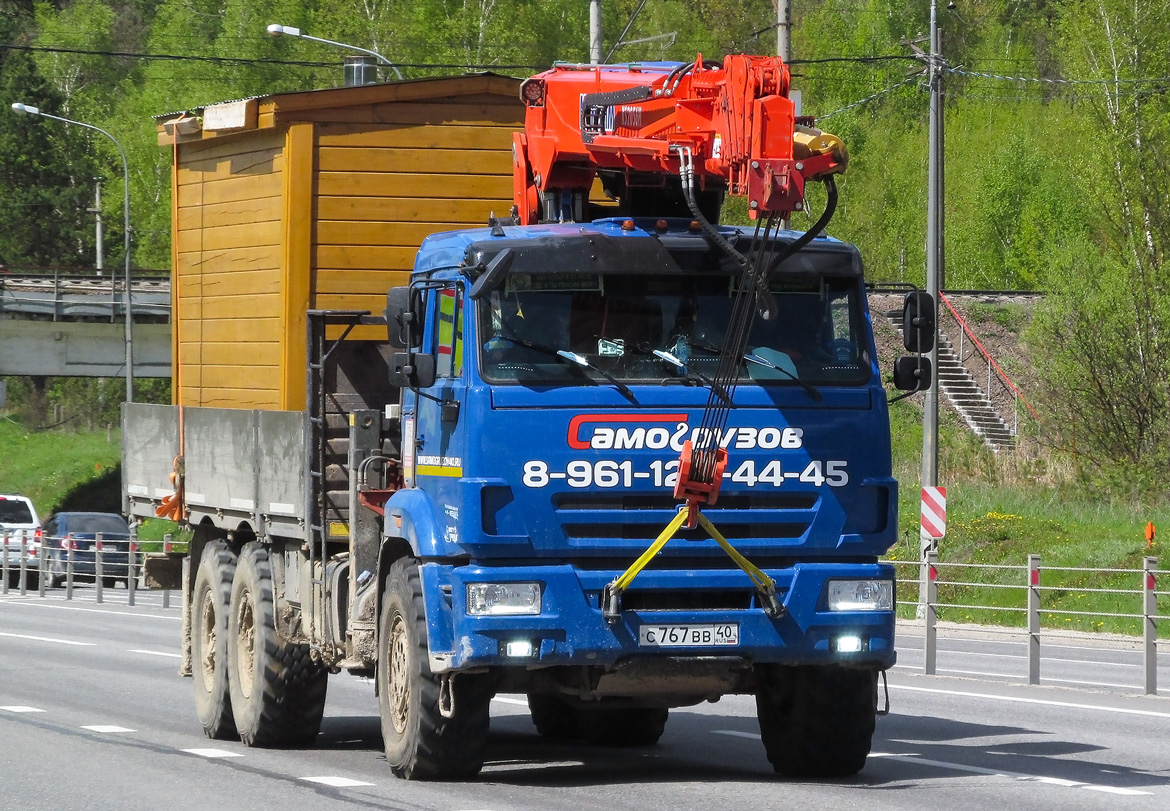 Калужская область, № С 767 ВВ 40 — КамАЗ-43118-RR(76) [431185-R]