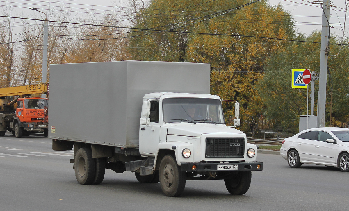 Челябинская область, № К 980 КР 174 — ГАЗ-3309