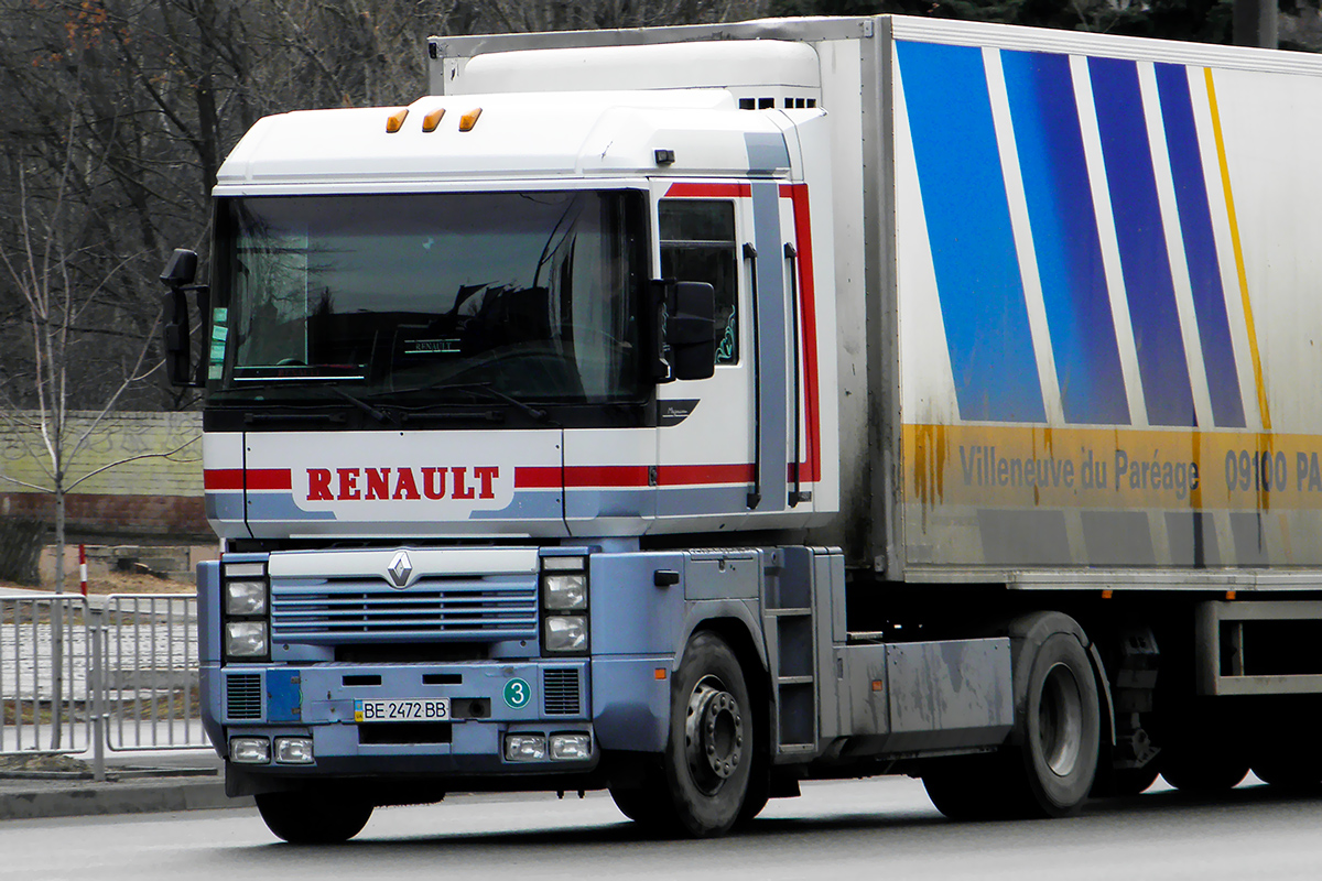 Николаевская область, № ВЕ 2472 ВВ — Renault Magnum Integral ('1997)