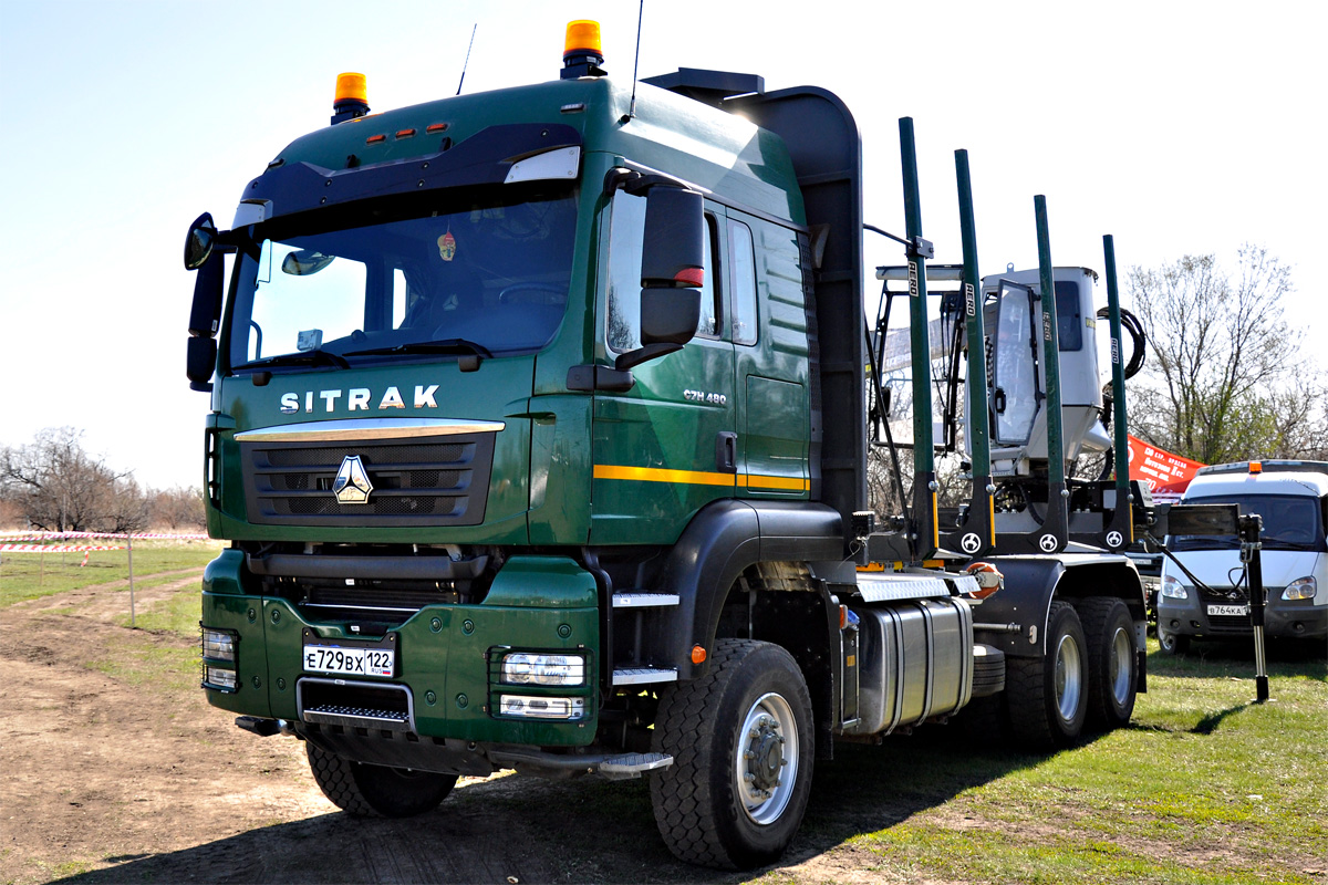Алтайский край, № Е 729 ВХ 122 — Sitrak (общая модель)