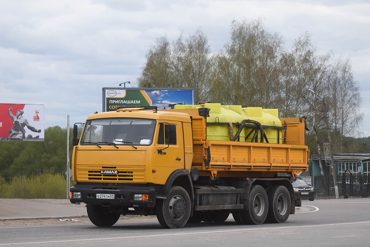 Тверская область, № Е 274 ТМ 69 — КамАЗ-65115 [651150]