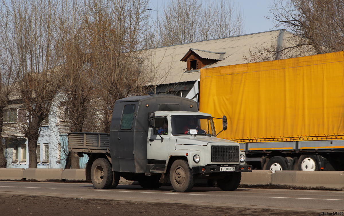 Красноярский край, № В 750 МК 24 — ГАЗ-3307