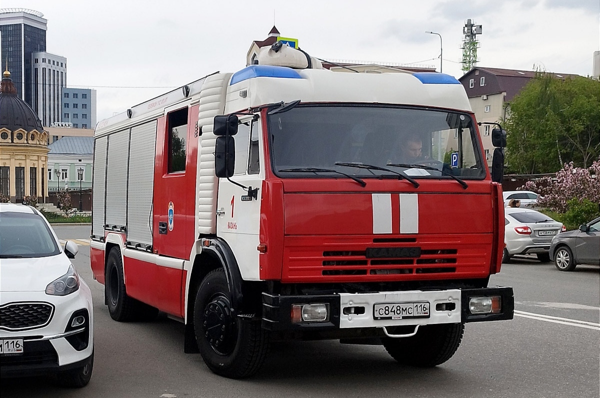 Татарстан, № С 848 МС 116 — КамАЗ-43253-A3(96) Татарстан, № С 848 МС 116 — КамАЗ-43253-A3(96)