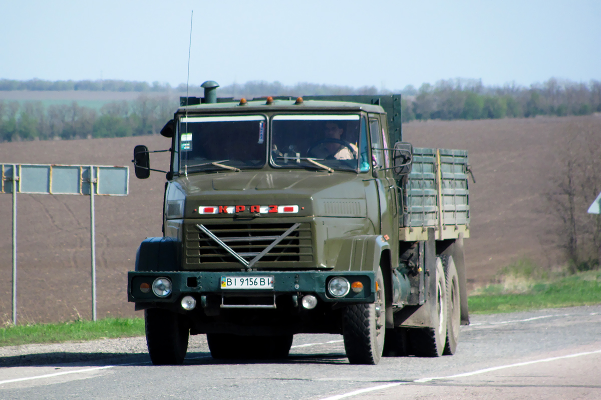 Полтавская область, № ВІ 9156 ВІ — КрАЗ-250 Полтавская область, № ВІ 9156 ВІ — КрАЗ-250