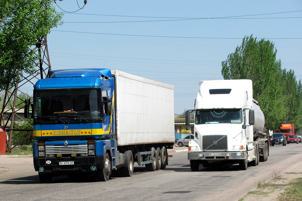 Полтавская область, № ВІ 6774 АО — Renault Magnum Integral ('1997); Полтавская область, № ВІ 1276 ВН — Volvo VN (Общая модель) Полтавская область, № ВІ 6774 АО — Renault Magnum Integral ('1997); Полтавская область, № ВІ 1276 ВН — Volvo VN (Общая модель)
