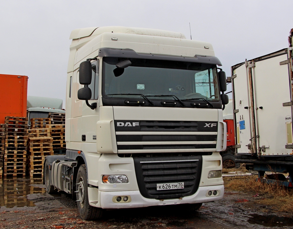 Томская область, № К 626 ТМ 70 — DAF XF105 FT Томская область, № К 626 ТМ 70 — DAF XF105 FT