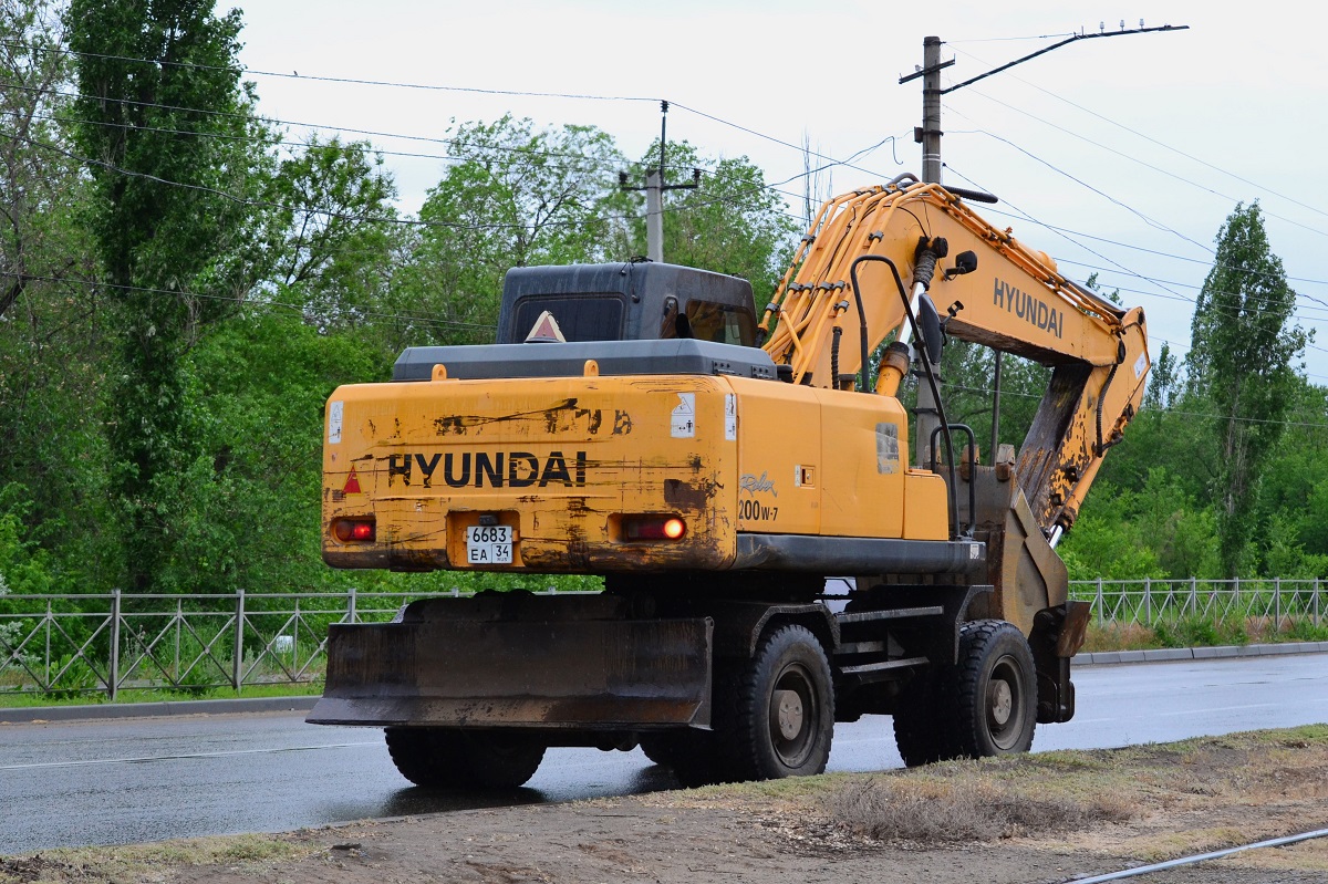Волгоградская область, № 6683 ЕА 34 — Hyundai R200W Волгоградская область, № 6683 ЕА 34 — Hyundai R200W