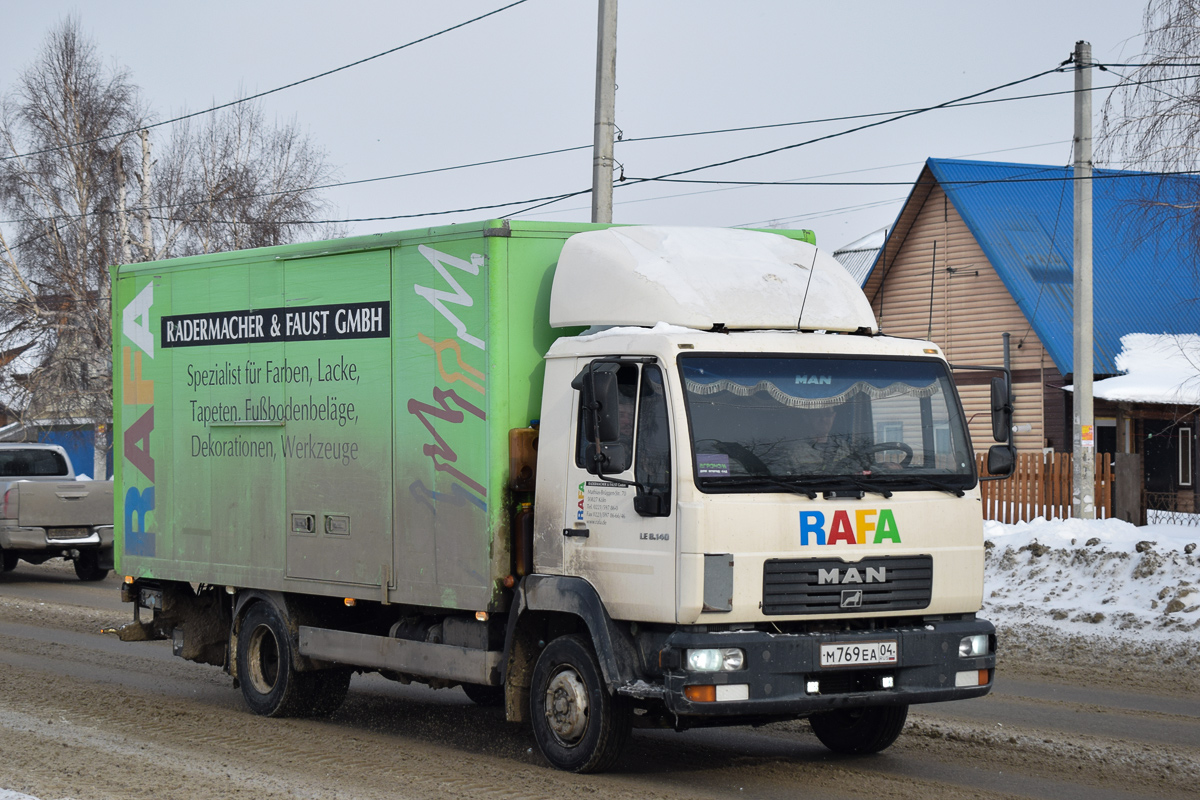 Алтайский край, № М 769 ЕА 04 — MAN LE (общая модель) Алтайский край, № М 769 ЕА 04 — MAN LE (общая модель)
