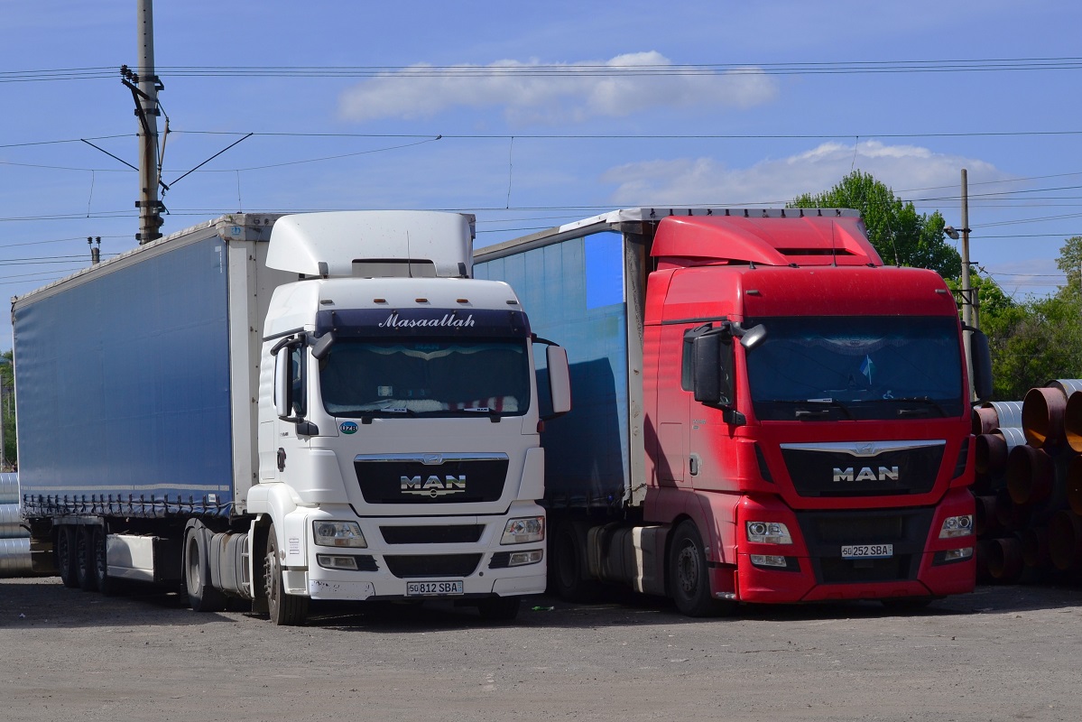 Узбекистан, № 50 812 SBA — MAN TGS ('2007) 18.400 Узбекистан, № 50 812 SBA — MAN TGS ('2007) 18.400