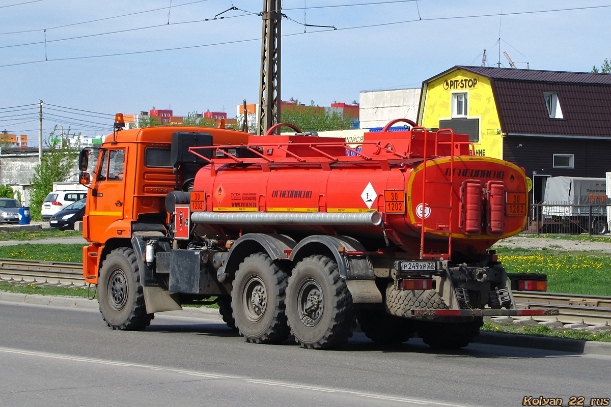 Алтайский край, № Р 249 ХР 22 — КамАЗ-43118-46
