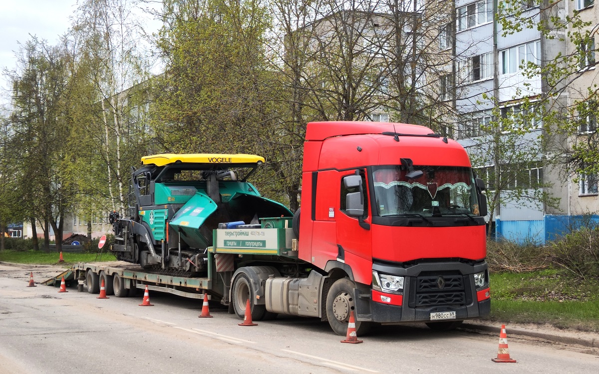 Тверская область, № Н 980 СС 69 — Renault T-Series ('2013) Тверская область, № Н 980 СС 69 — Renault T-Series ('2013)