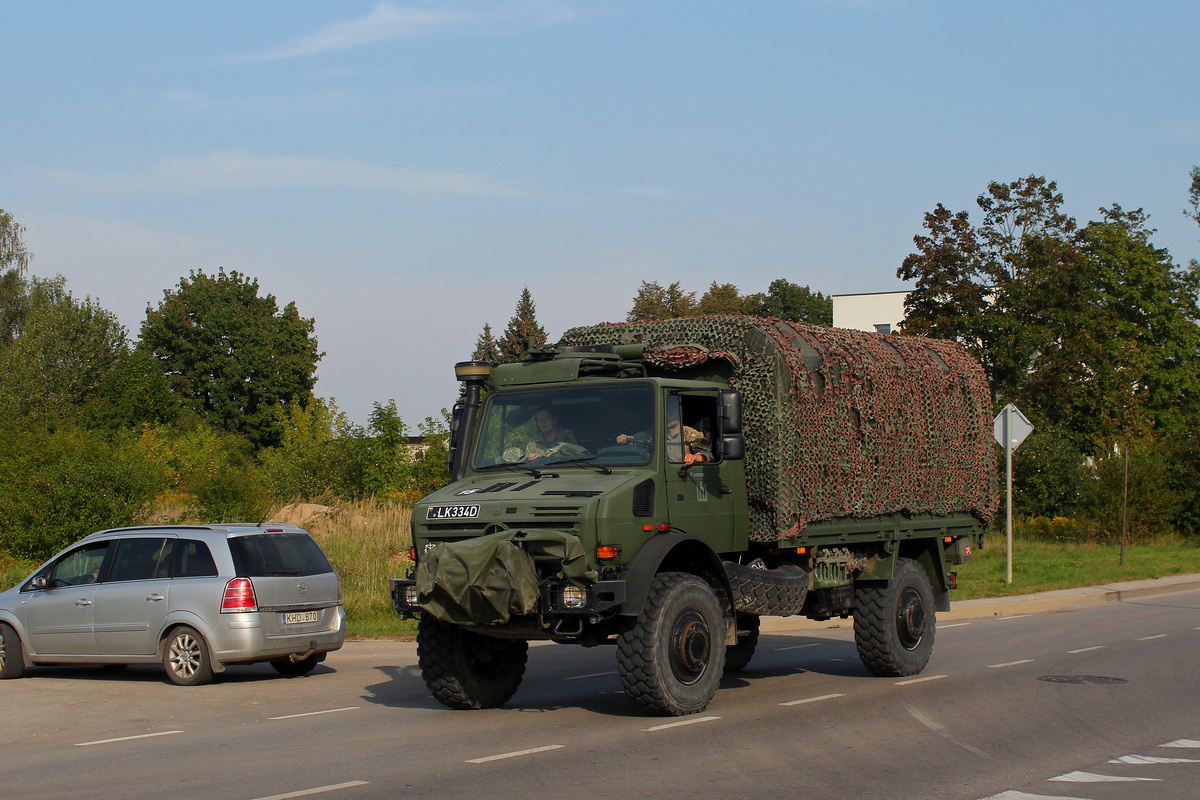 Литва, № LK 334 D — Mercedes-Benz Unimog U5000 Литва, № LK 334 D — Mercedes-Benz Unimog U5000