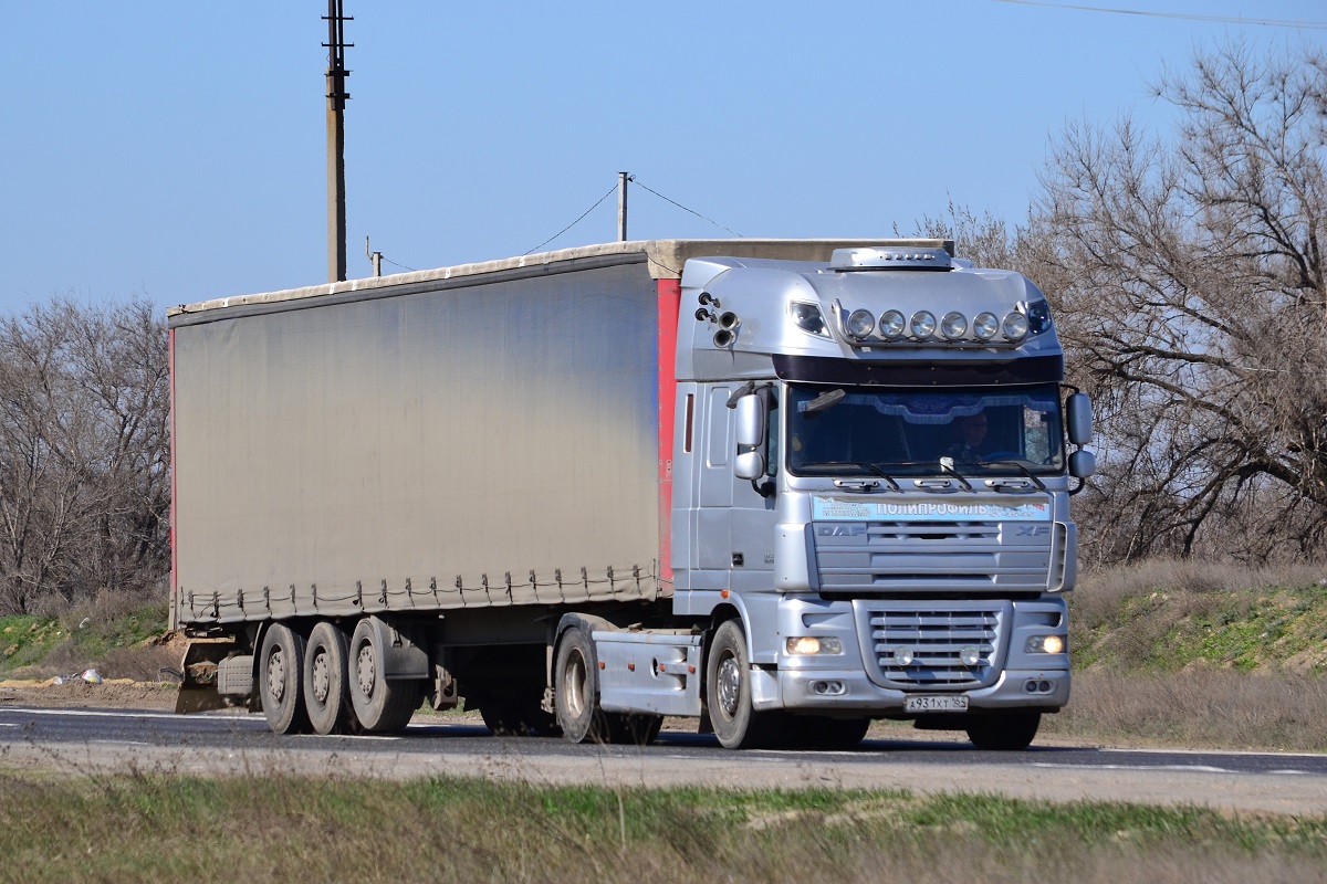 Саратовская область, № А 931 ХТ 164 — DAF XF105 FT