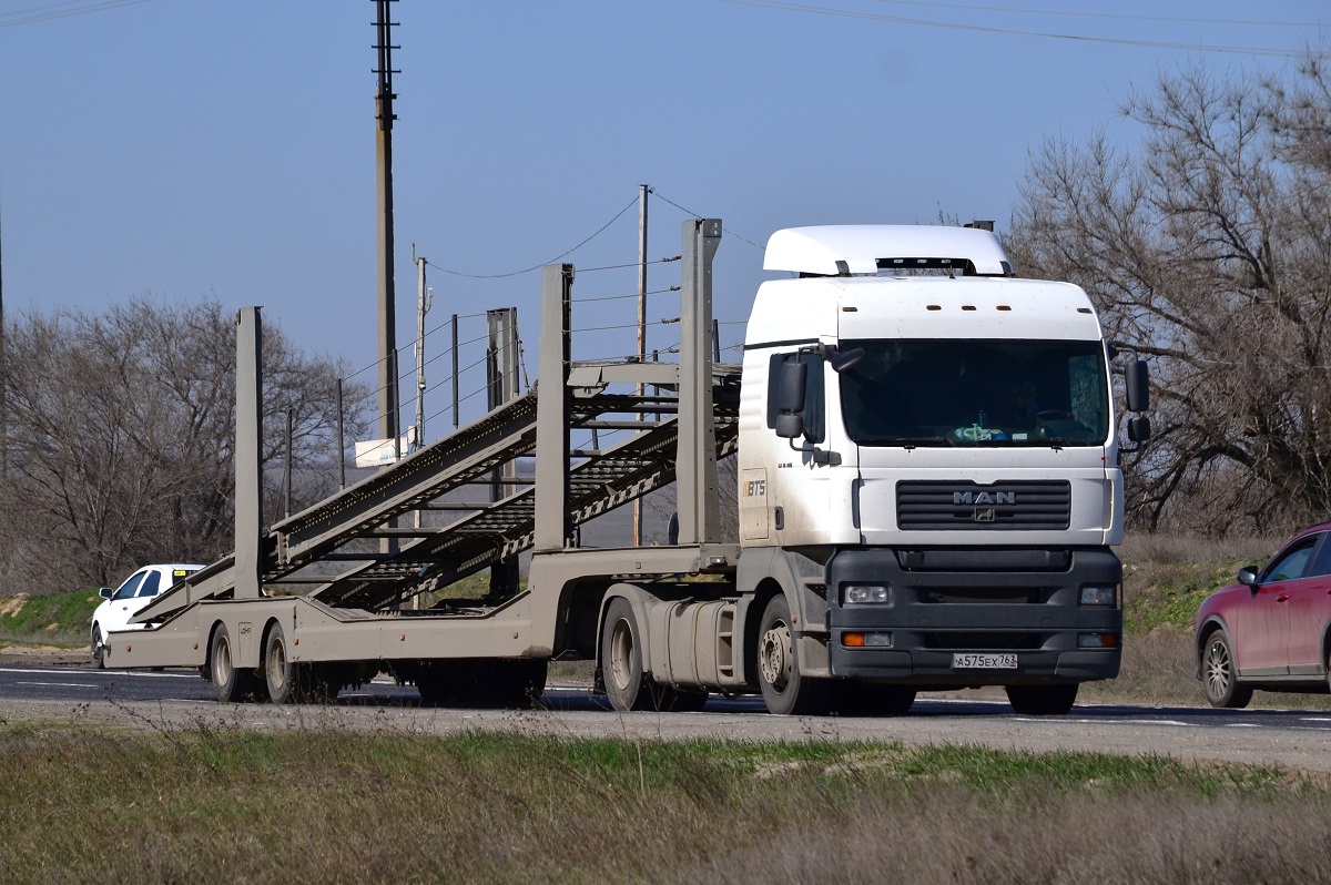 Самарская область, № А 575 ЕХ 763 — MAN TGA 18.480