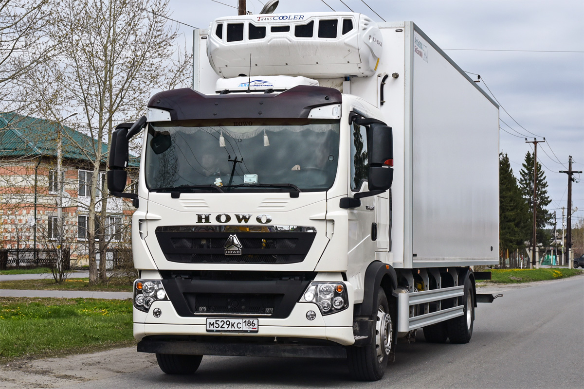 Ханты-Мансийский автоном.округ, № М 529 КС 186 — Howo T5G Ханты-Мансийский автоном.округ, № М 529 КС 186 — Howo T5G