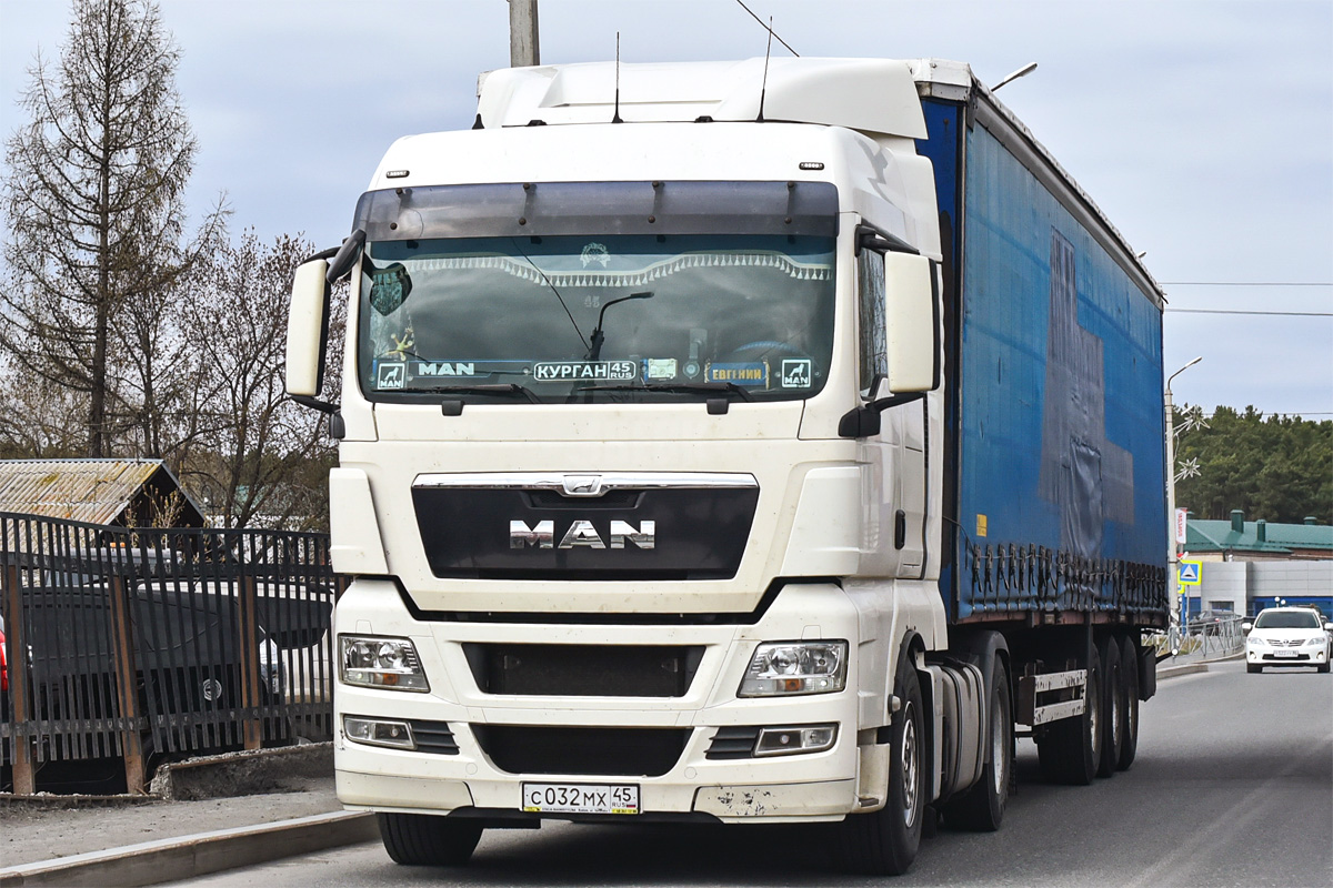 Курганская область, № С 032 МХ 45 — MAN TGX ('2007) 26.440 Курганская область, № С 032 МХ 45 — MAN TGX ('2007) 26.440