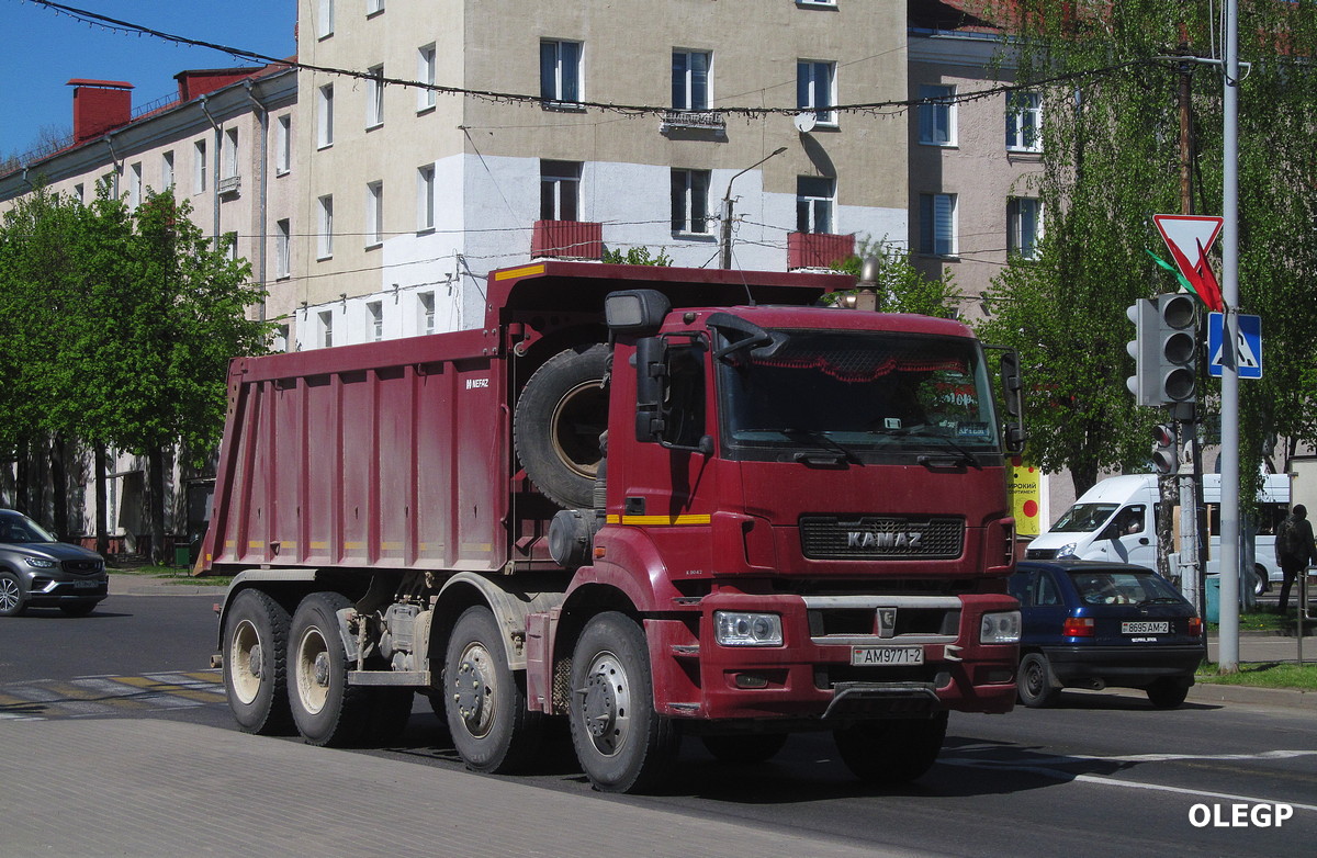 Витебская область, № АМ 9771-2 — КамАЗ-65801 (общая модель) Витебская область, № АМ 9771-2 — КамАЗ-65801 (общая модель)