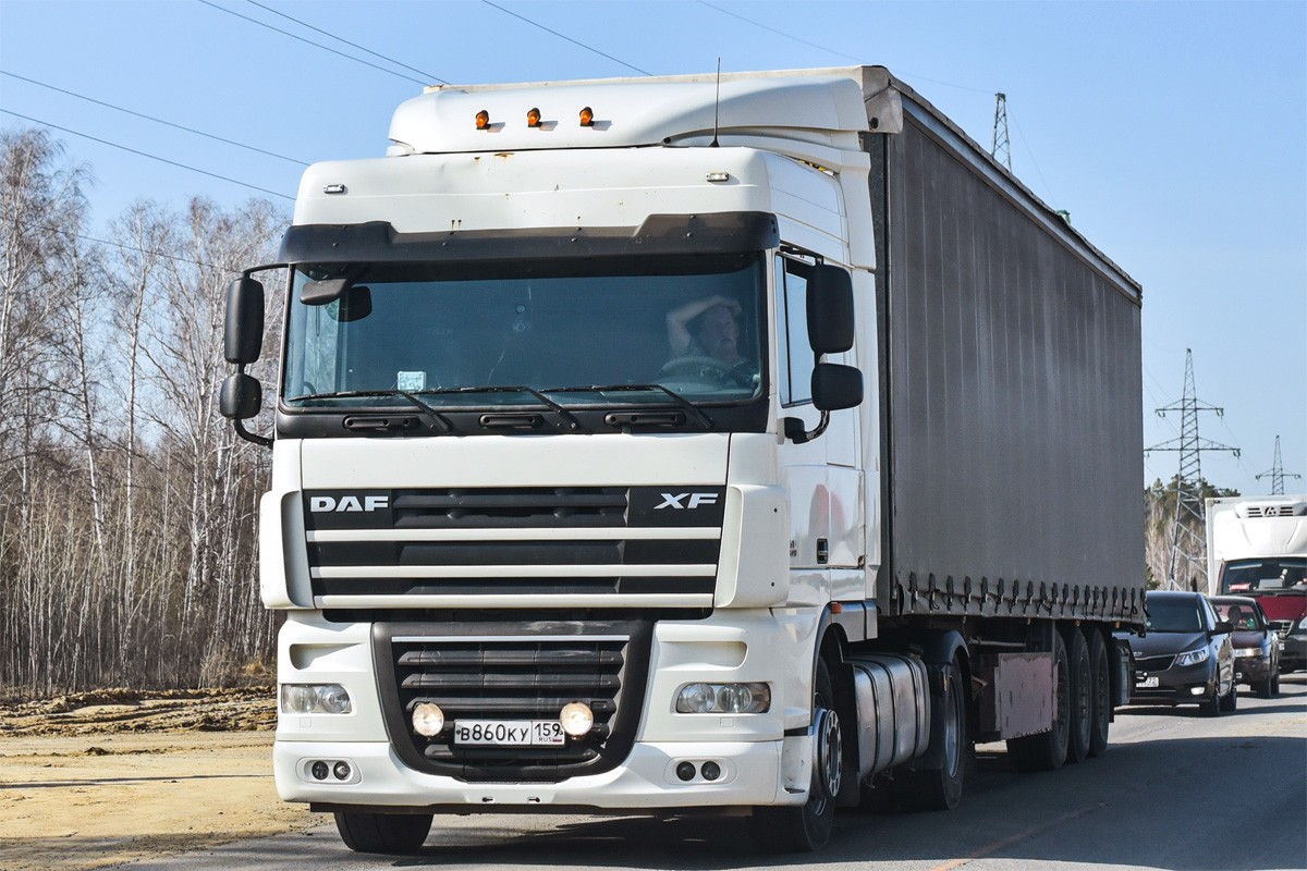 Пермский край, № В 860 КУ 159 — DAF XF105 FT Пермский край, № В 860 КУ 159 — DAF XF105 FT