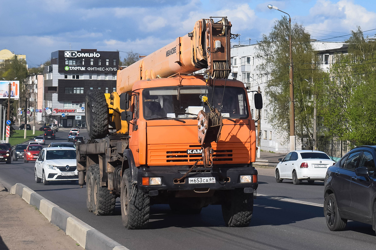 Тверская область, № М 653 СА 69 — КамАЗ-43118-15 [43118R]
