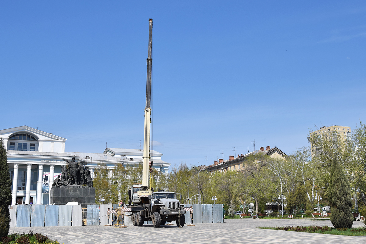 Волгоградская область, № К 371 СХ 134 — Урал-4320-40