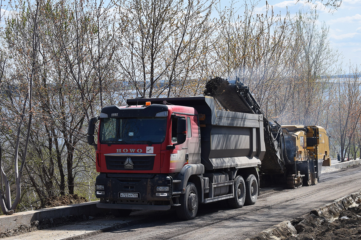 Волгоградская область, № К 723 УР 134 — Howo T5G Волгоградская область, № К 723 УР 134 — Howo T5G
