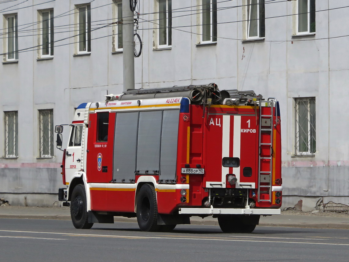 Кировская область, № А 888 ОР 43 — КамАЗ-43253-A3(96) Кировская область, № А 888 ОР 43 — КамАЗ-43253-A3(96)