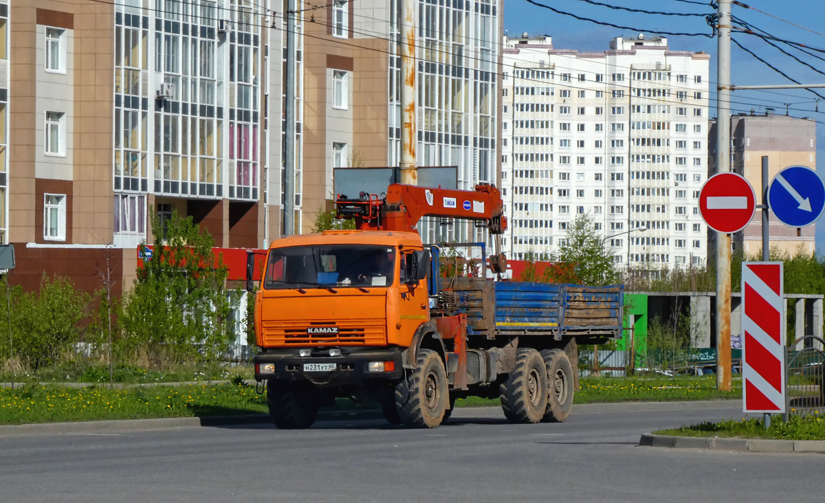 Калужская область, № Н 231 УТ 40 — КамАЗ-43118-15 [43118R]