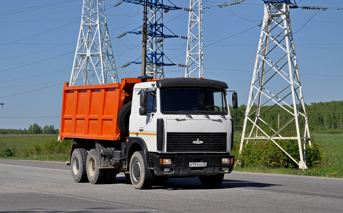 Калужская область, № Р 791 СН 40 — МАЗ-5516A5 Калужская область, № Р 791 СН 40 — МАЗ-5516A5