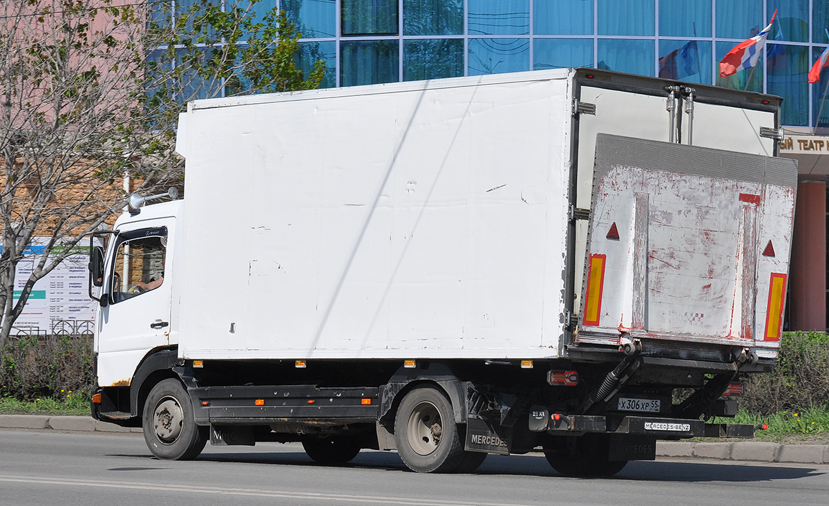 Омская область, № Х 306 ХР 55 — Mercedes-Benz Atego 815 Омская область, № Х 306 ХР 55 — Mercedes-Benz Atego 815