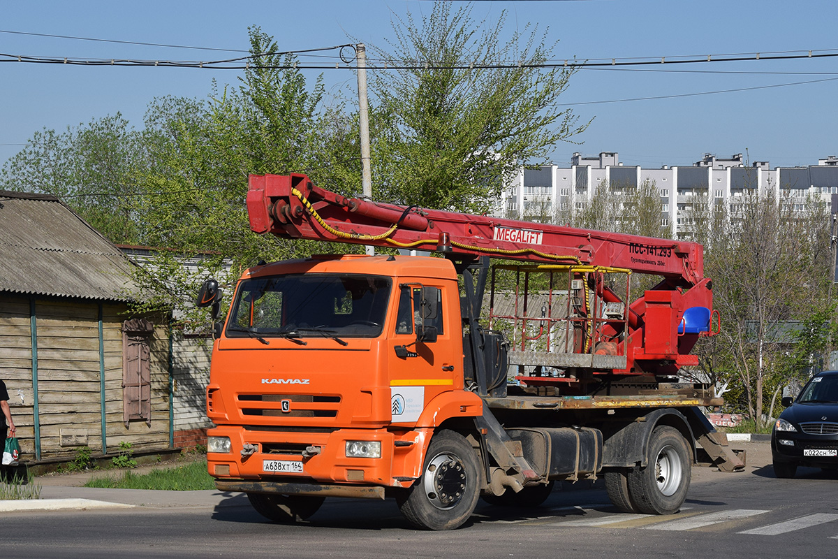 Саратовская область, № А 638 ХТ 164 — КамАЗ-43253-R4(28) Саратовская область, № А 638 ХТ 164 — КамАЗ-43253-R4(28)