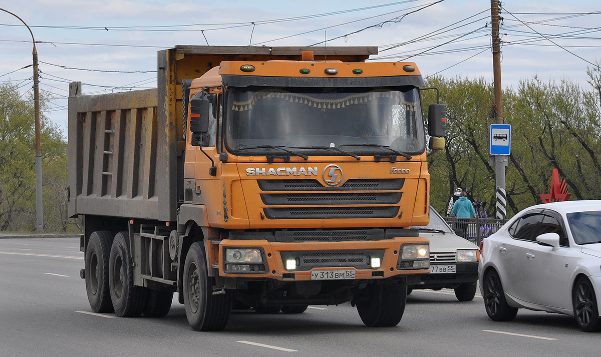 Омская область, № У 313 ВМ 55 — Shaanxi Shacman F3000 SX325x Омская область, № У 313 ВМ 55 — Shaanxi Shacman F3000 SX325x
