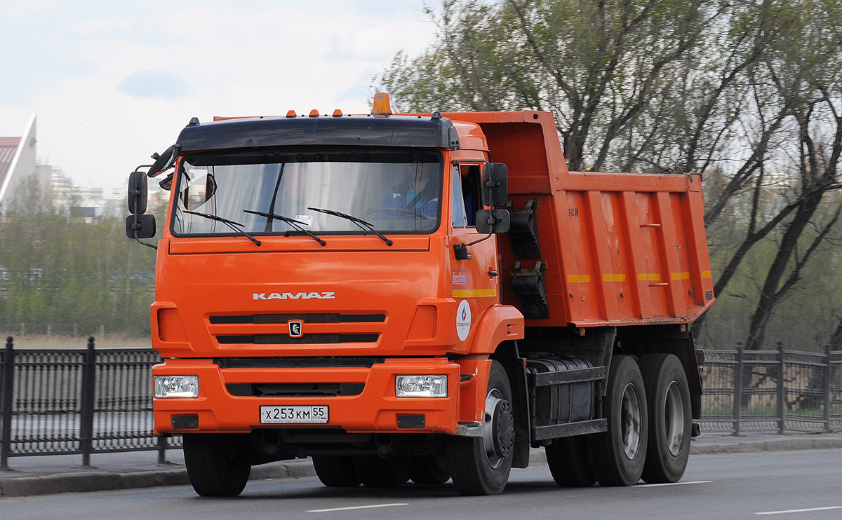 Омская область, № Х 253 КМ 55 — КамАЗ-65115-A5(48) Омская область, № Х 253 КМ 55 — КамАЗ-65115-A5(48)