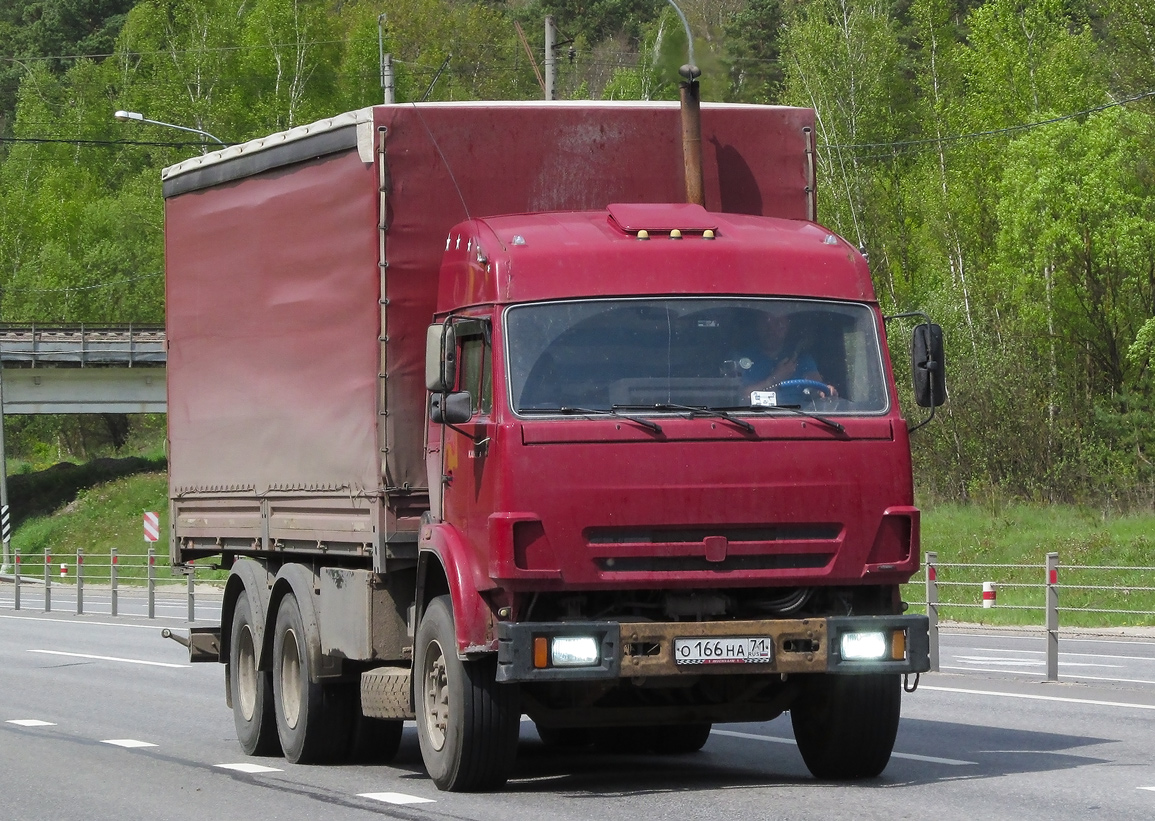 Тульская область, № О 166 НА 71 — КамАЗ-53212