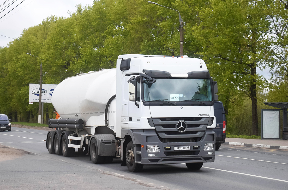 Тверская область, № Т 896 ТМ 69 — Mercedes-Benz Actros '09 1844 [Z9M]