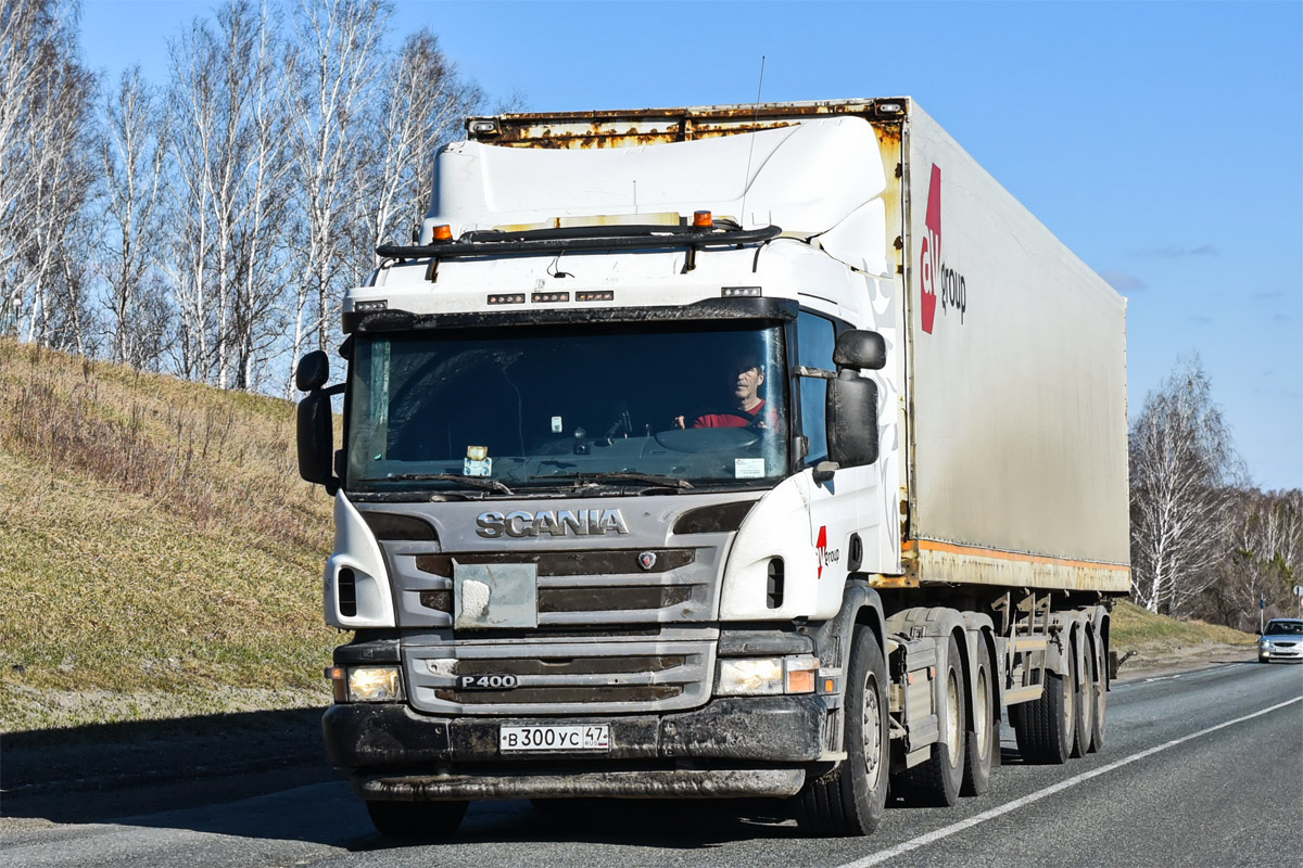 Ленинградская область, № В 300 УС 47 — Scania ('2011) P400 Ленинградская область, № В 300 УС 47 — Scania ('2011) P400