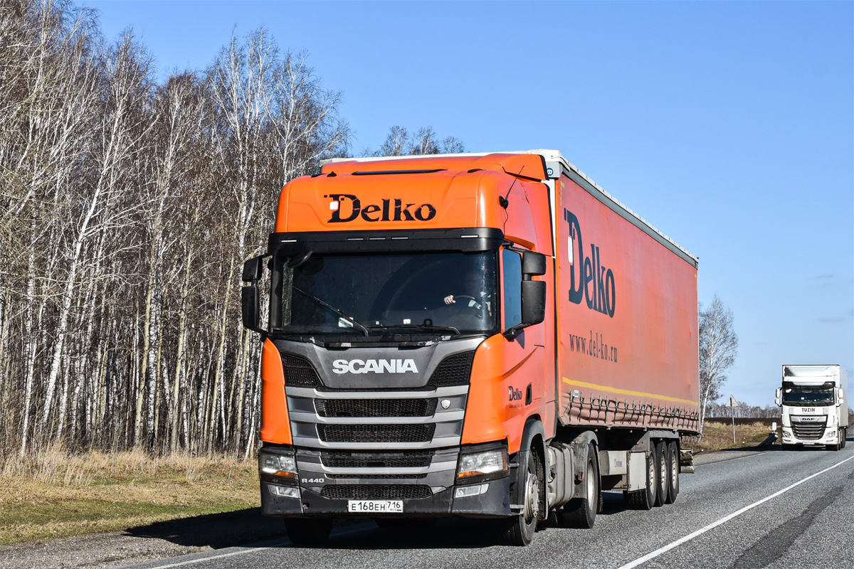 Татарстан, № Е 168 ЕН 716 — Scania ('2016) R440 Татарстан, № Е 168 ЕН 716 — Scania ('2016) R440
