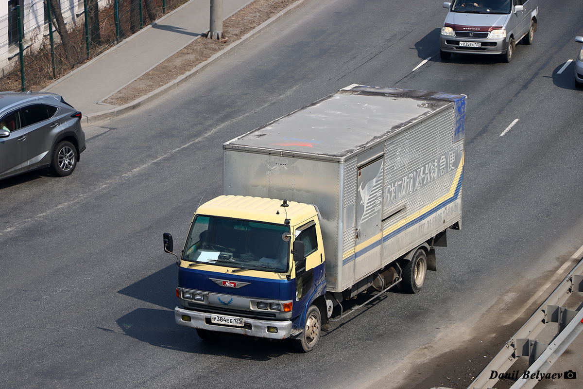 Приморский край, № У 384 ЕЕ 125 — Hino Ranger Приморский край, № У 384 ЕЕ 125 — Hino Ranger