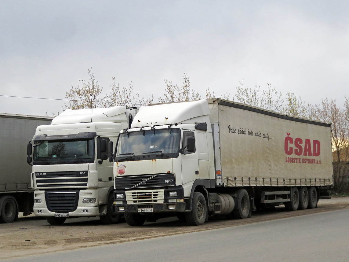 Кировская область, № А 921 ХХ 43 — DAF XF105 FT Кировская область, № А 921 ХХ 43 — DAF XF105 FT