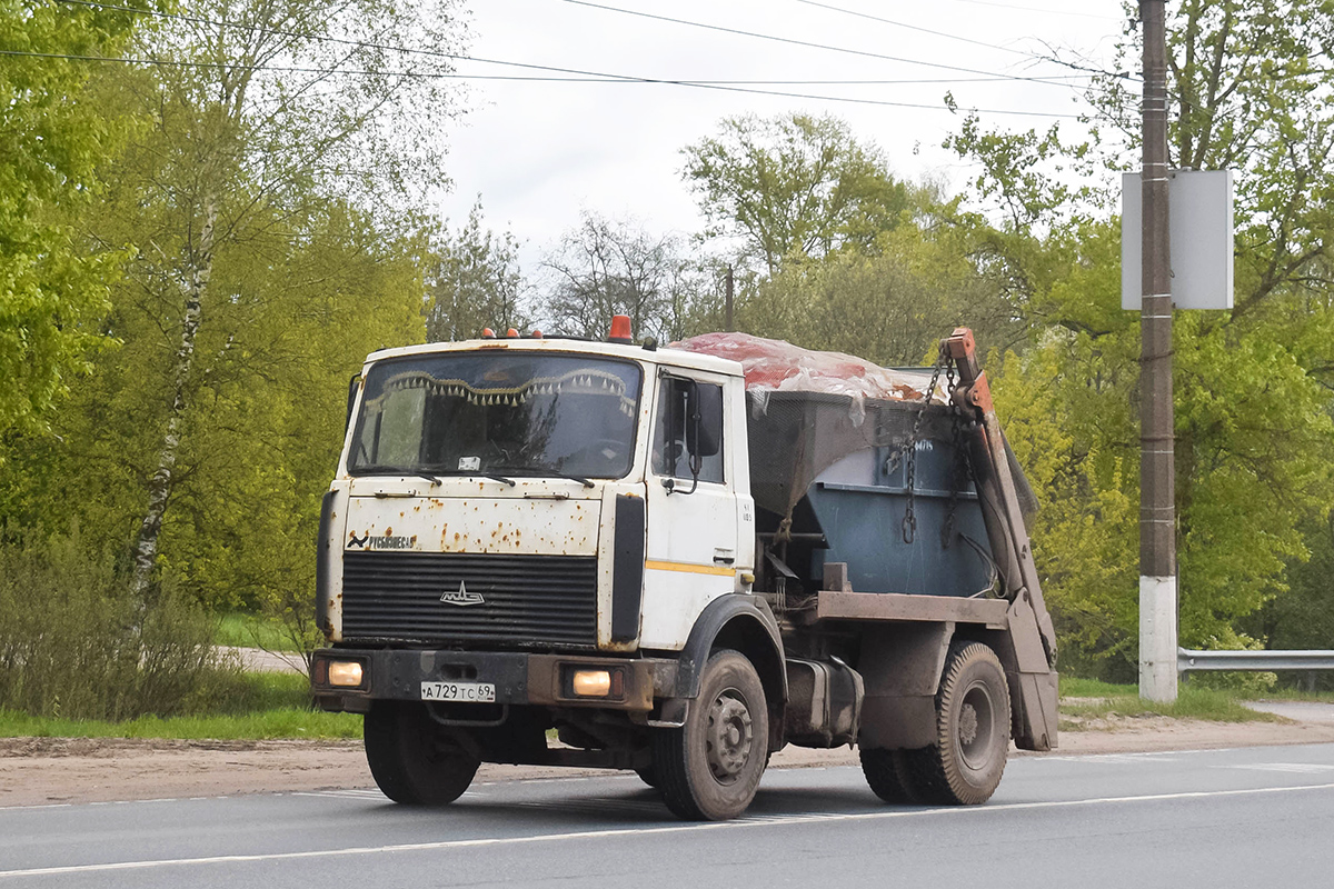 Тверская область, № А 729 ТС 69 — МАЗ-5433A2 Тверская область, № А 729 ТС 69 — МАЗ-5433A2