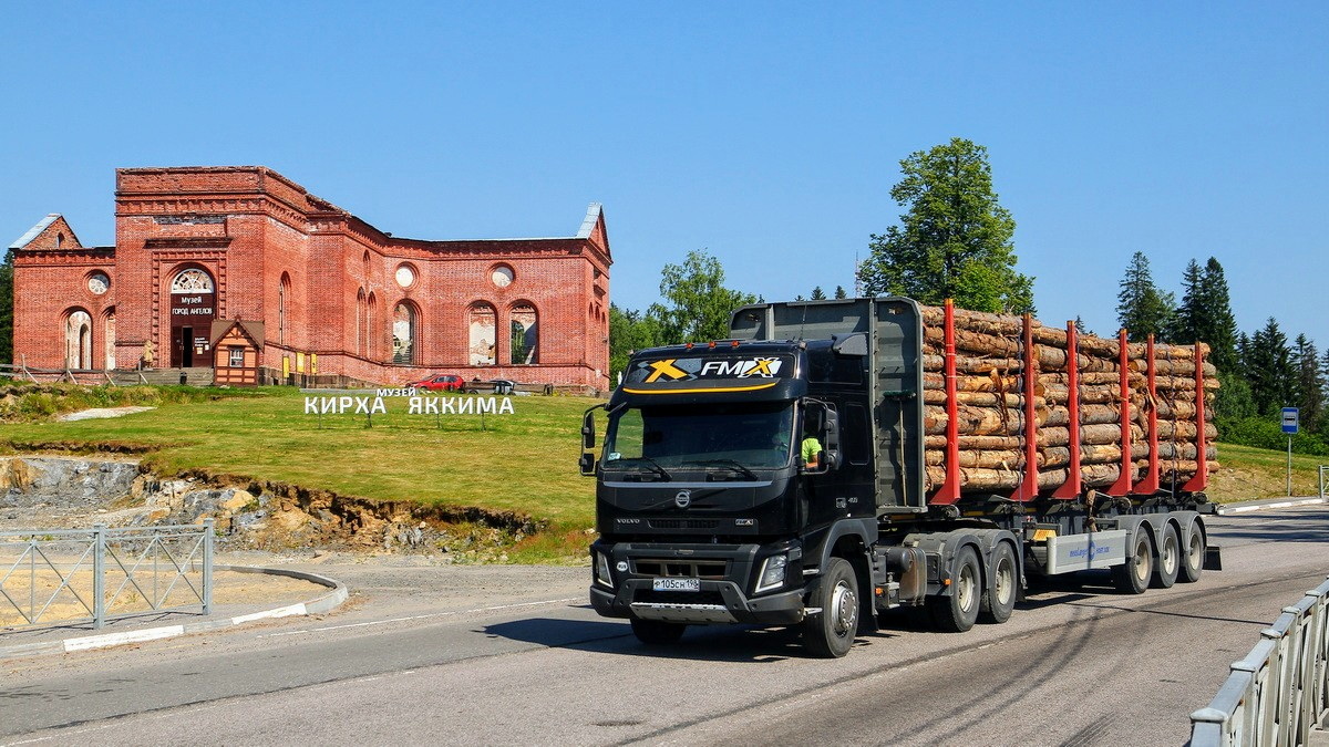 Санкт-Петербург, № Р 105 СН 198 — Volvo ('2013) FMX.460 [X9P]