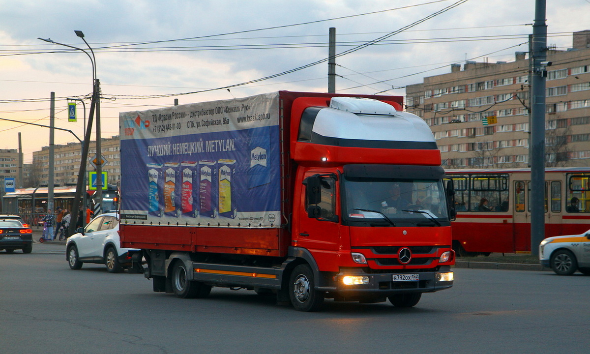 Нижегородская область, № В 792 ОХ 152 — Mercedes-Benz Atego (общ.м)