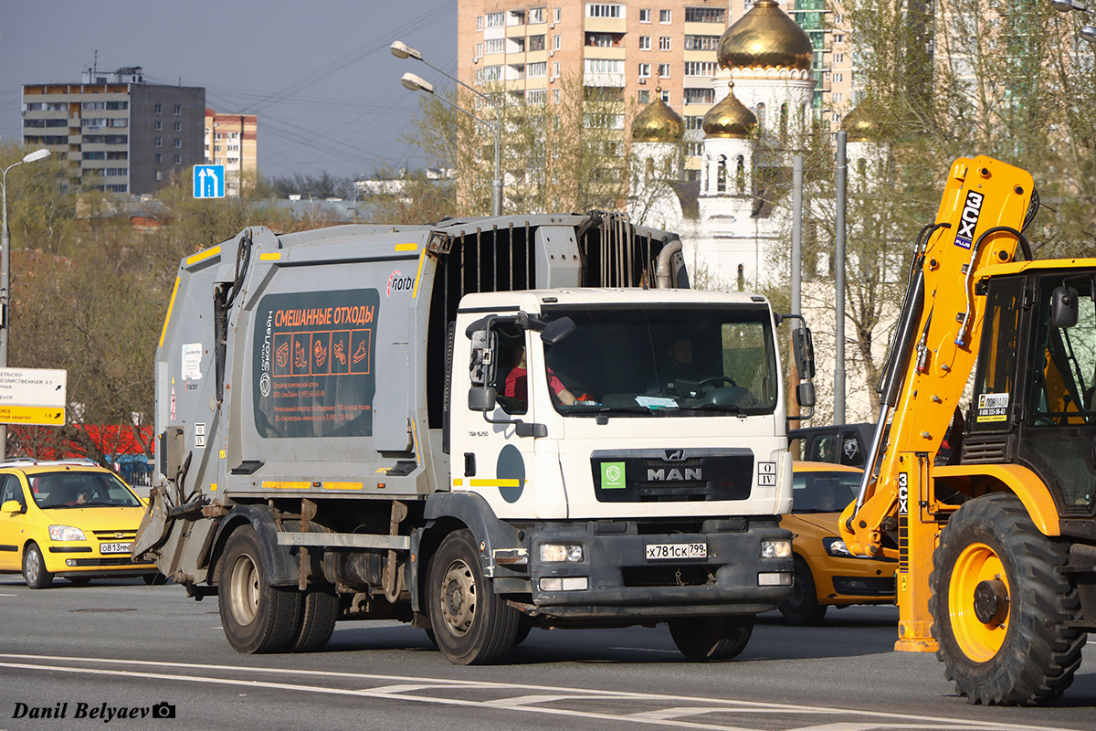 Москва, № Х 781 СК 799 — MAN TGM (общая модель) Москва, № Х 781 СК 799 — MAN TGM (общая модель)