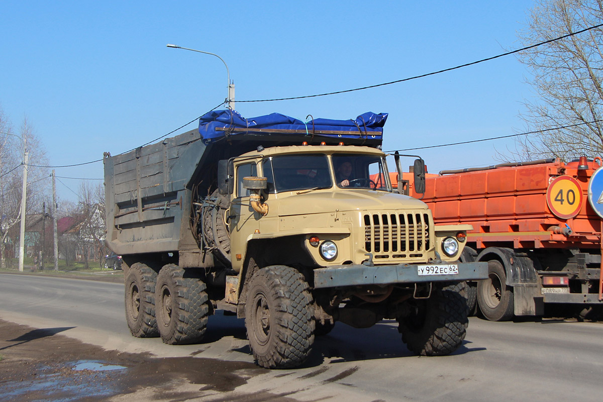 Рязанская область, № У 992 ЕС 62 — Урал-5557 Рязанская область, № У 992 ЕС 62 — Урал-5557