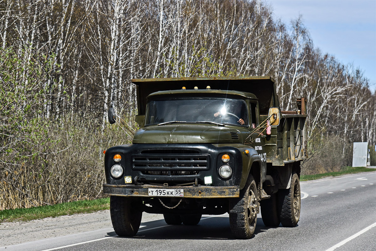 Тюменская область, № Т 195 КК 55 — ЗИЛ-130 (общая модель) Тюменская область, № Т 195 КК 55 — ЗИЛ-130 (общая модель)