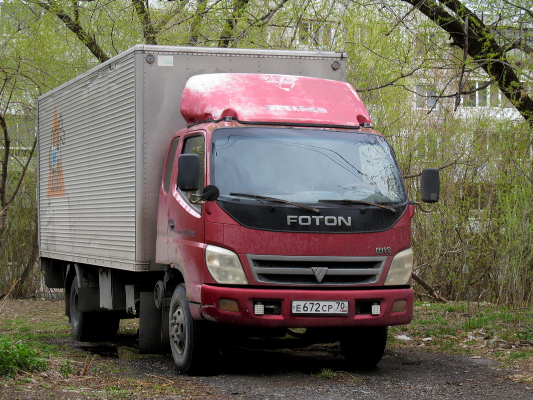 Томская область, № Е 672 СР 70 — Foton (Общая модель) Томская область, № Е 672 СР 70 — Foton (Общая модель)