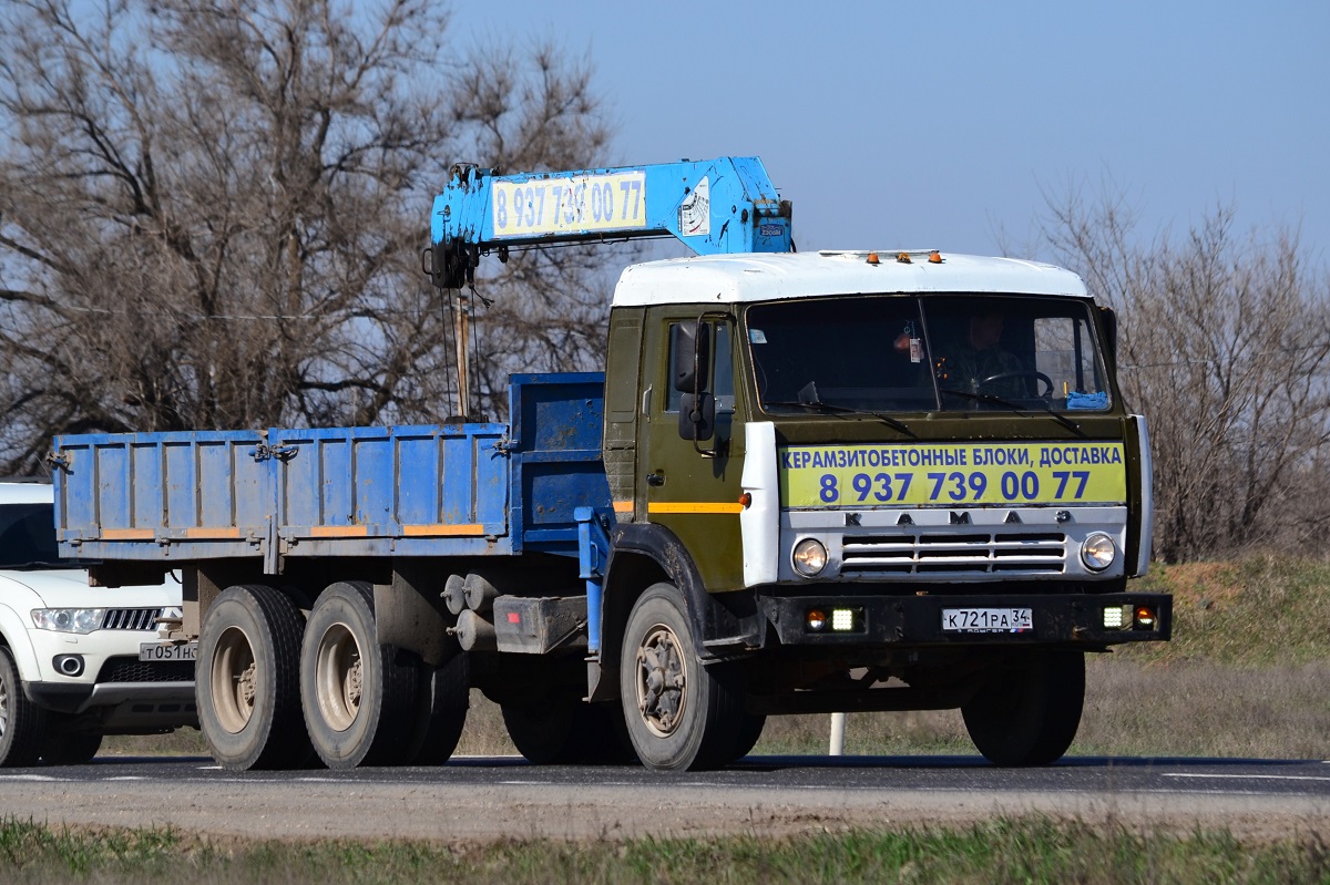 Волгоградская область, № К 721 РА 34 — КамАЗ (общая модель) Волгоградская область, № К 721 РА 34 — КамАЗ (общая модель)