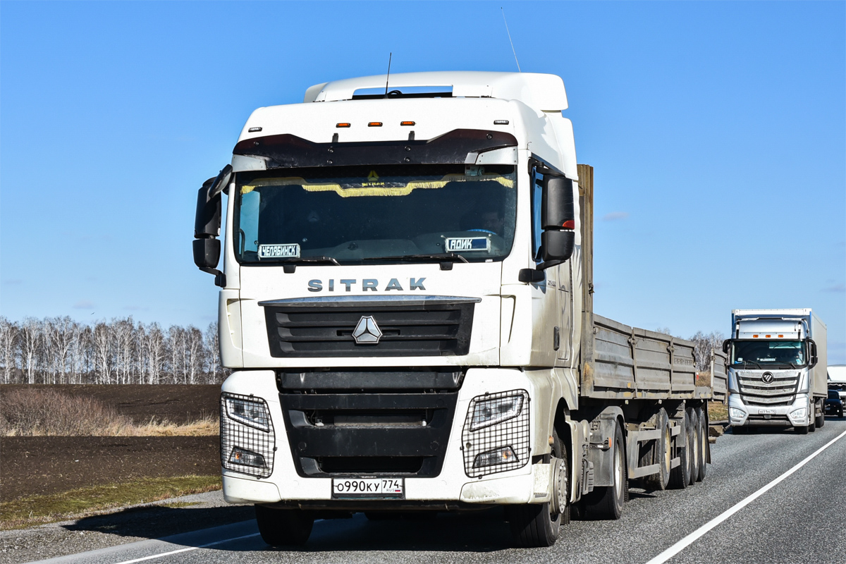 Челябинская область, № О 990 КУ 774 — Sitrak C7H ZZ4186 Челябинская область, № О 990 КУ 774 — Sitrak C7H ZZ4186